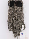 SWAYING 25 Spring and Summer Handmade Crochet Lace-up Vest SW-SW25SS1T31C1-HUA Flower